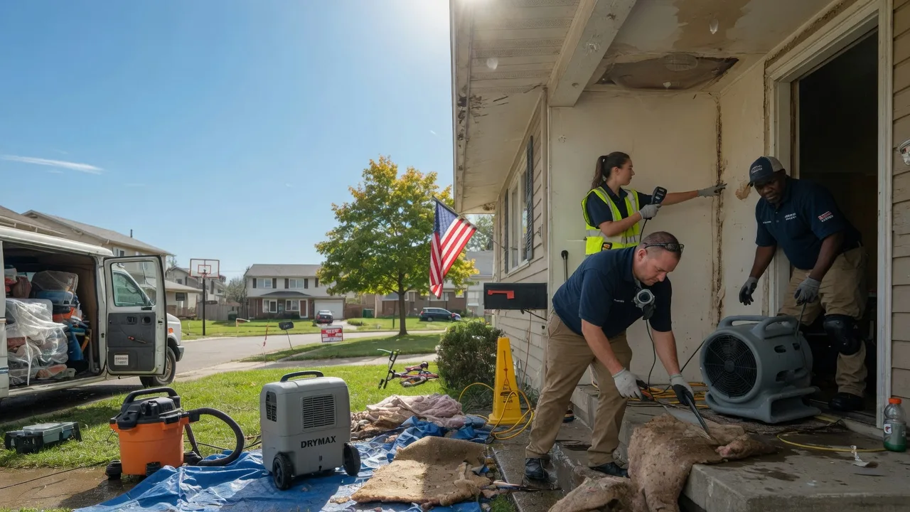 Water Damage Restoration in Fairfax, IA near me